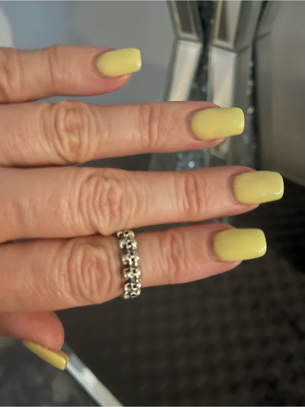 Skulls silver Band Ring - Picture 2 of 2